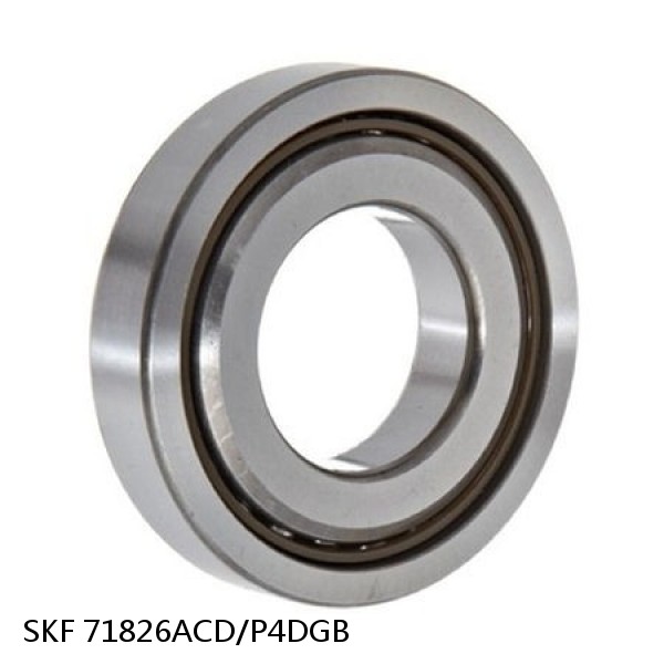 71826ACD/P4DGB SKF Super Precision,Super Precision Bearings,Super Precision Angular Contact,71800 Series,25 Degree Contact Angle