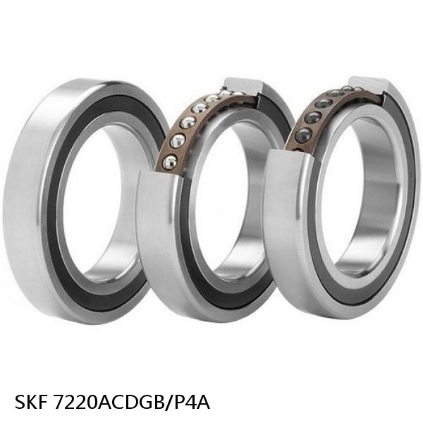 7220ACDGB/P4A SKF Super Precision,Super Precision Bearings,Super Precision Angular Contact,7200 Series,25 Degree Contact Angle